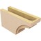 Ekena Millwork 4in. W x 6in. H x 12in. L Rivera Woodgrain TimberThane Rafter Tail, Primed Tan RFTUR04X06X12RIVRCPR - alternate 5
